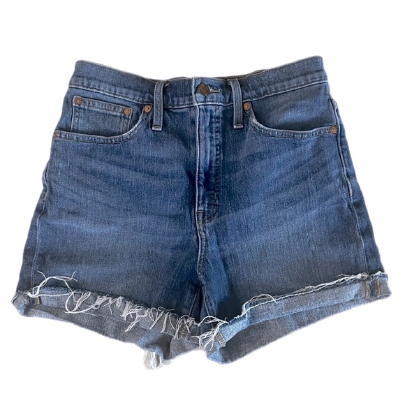 Madewell High-rise Cut-off Shorts Size 27 - Picture 4 of 7
